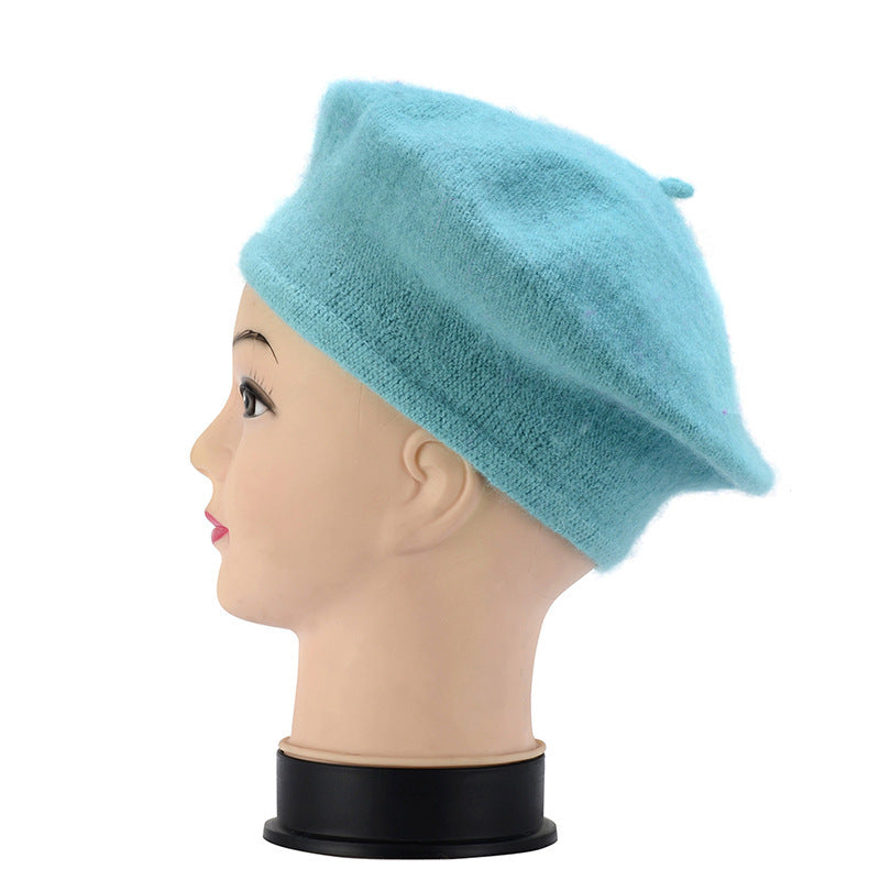 Korean Style Autumn And Winter Women's Wool Beret Hat
