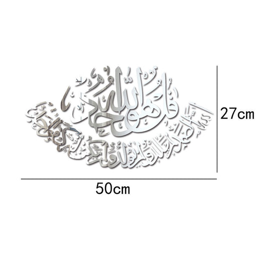 Stereo Acrylic Mirror Sticker for Creative TV Background Wall