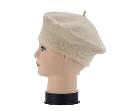 Korean Style Autumn And Winter Women's Wool Beret Hat