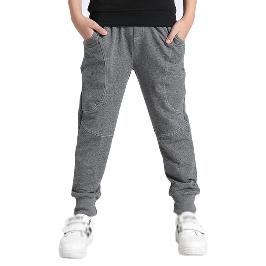 Spring and Autumn Children's Pure Cotton Casual Sports Pants