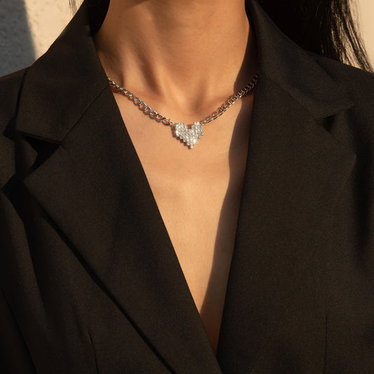 Accessories Fashion All-match Single-layer Tassel Necklace for Women