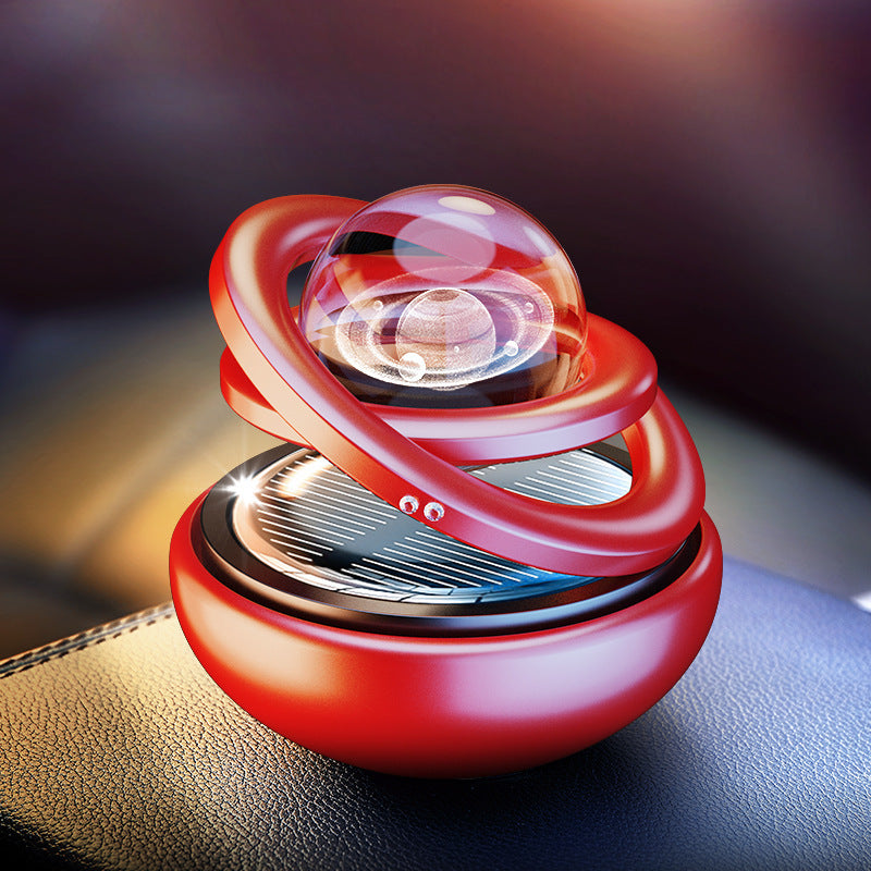 Solar Rotating Car Aroma Decoration