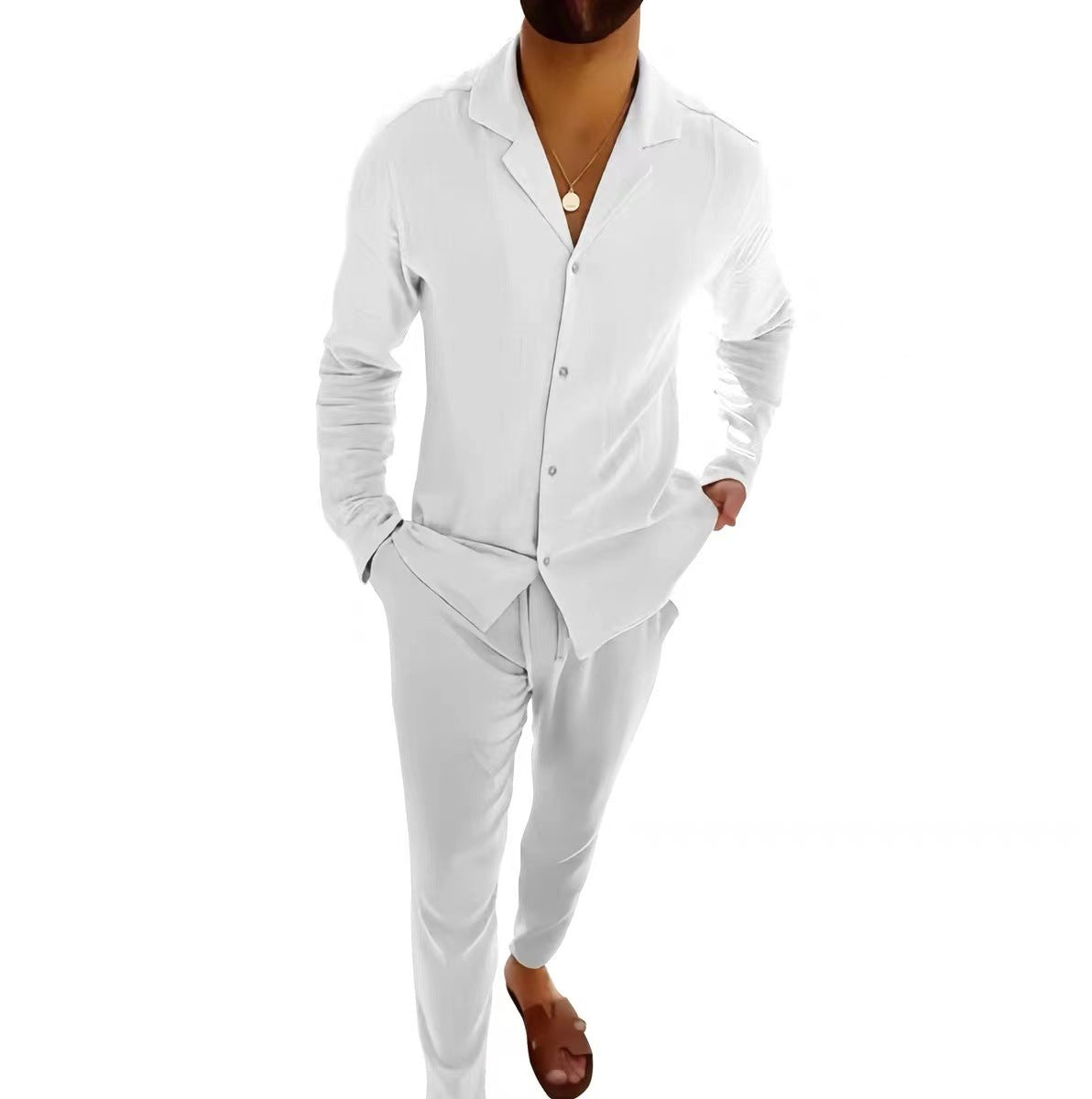 Casual Long-Sleeved Suits for Men