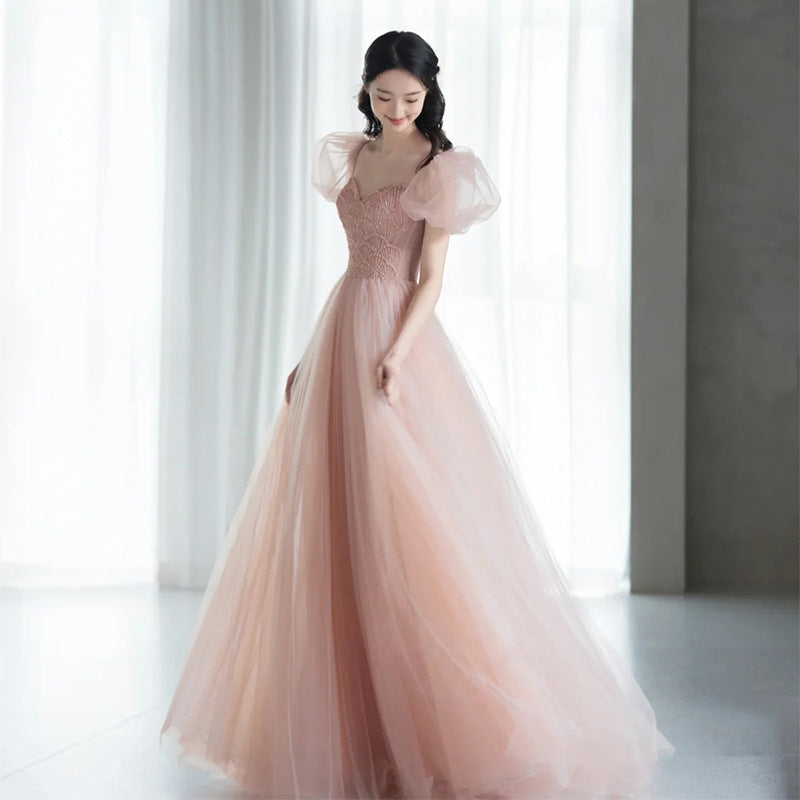 Engagement Summer Host Formal Dress Female Wedding