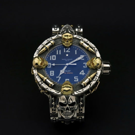 New Resin Electronic Watch Skull Strap Crafts