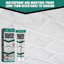 Jue-Fish Tile Repair Paste Crack Repair Tile Quick Drying Adhesive Marble Bathtub Furniture Toilet