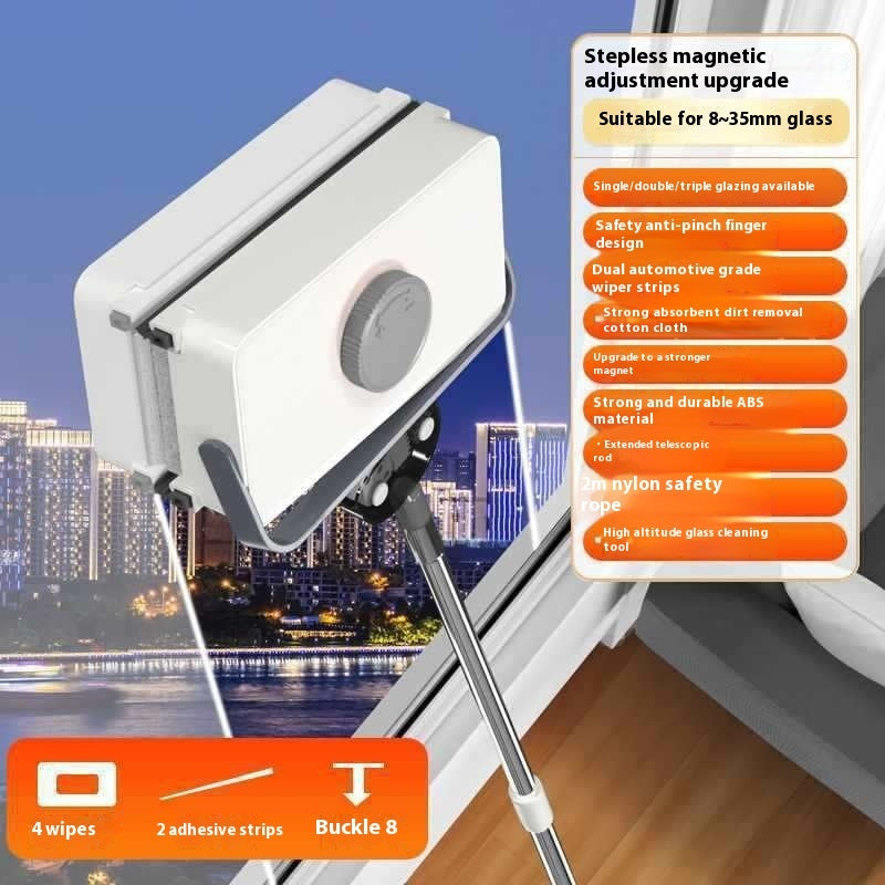 Household Double-sided Cleaning Tools For High-rise Windows