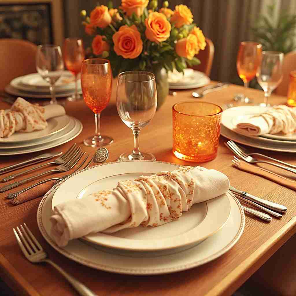 Elegant Cutlery and Table Accessories