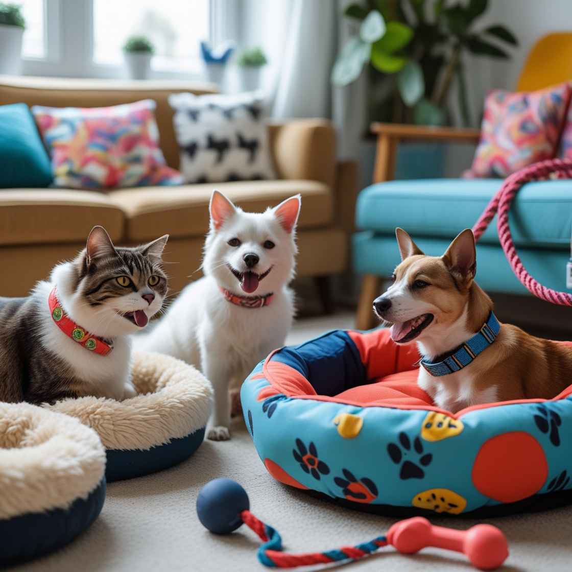 Pet Beds &amp; Mats – Comfortable Sleeping Spots for Your Furry Friends