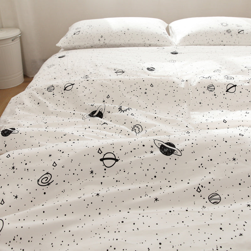 Fantasy Cartoon Style Cotton Bed Sheet Quilt Cover Pure Cotton Duvet Cover