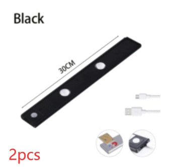 USB LED Night Light with Motion Sensor - Wireless Thin Light for Indoor Use