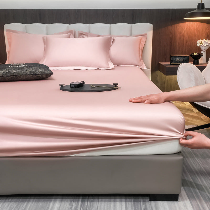 60 Cotton Long-staple Cotton Three-piece Bed Sheet Set