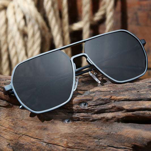 Men's Double Beam Sunglasses UV Protection