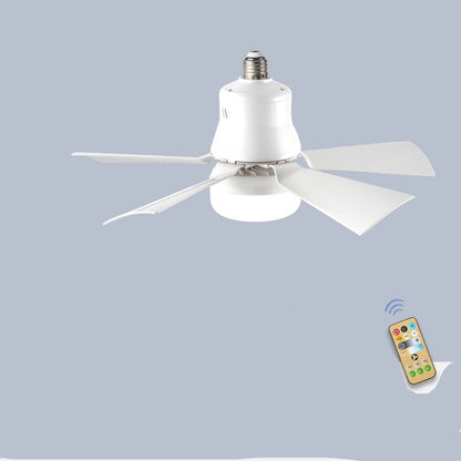 Flower-shaped fan light with dimensions and features on a gray background