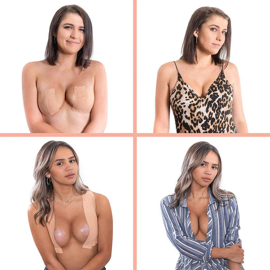 Cloth Tape Bra - Invisible Boobtape Bra with Cotton Fabric