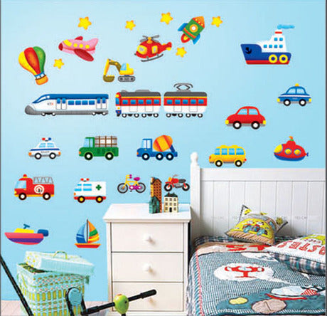 Removable Wall Stickers for Kindergarten Kids Bedroom