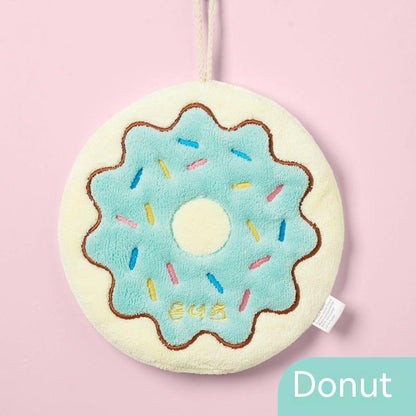 Cartoon Hand Towel Hanging Kitchen Hand-wiping Quick-drying Rag