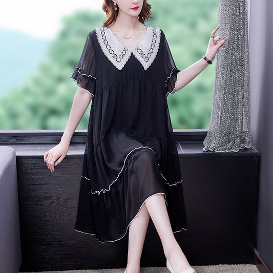 New Fashion Dresses For Ladies With Age-reducing Temperament