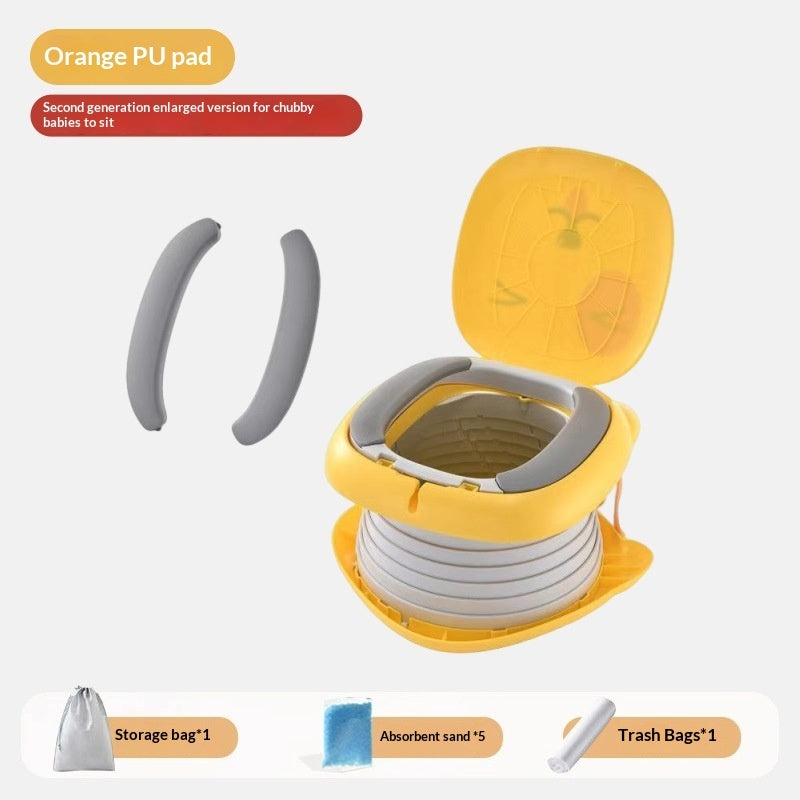 Children’s Outdoor Portable Car-Foldable Toilet Seat