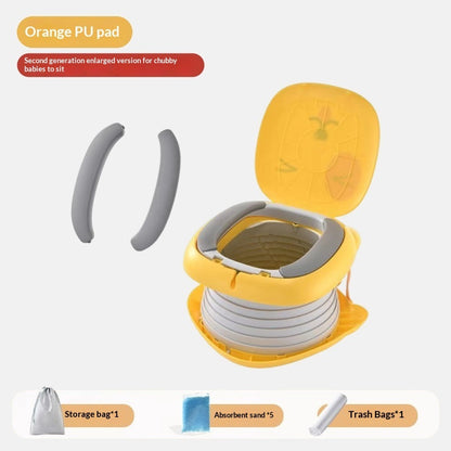 Children’s Outdoor Portable Car-Foldable Toilet Seat