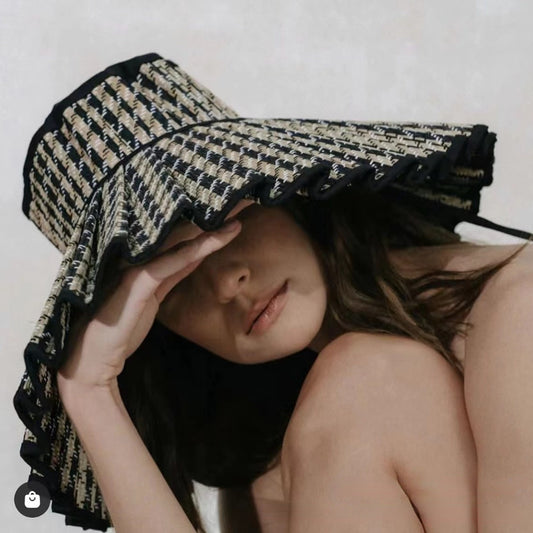 Foldable Straw Hat for Women