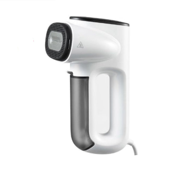 White vacuum ironing machine with black accents on a white background, featuring the brand 'uk'.