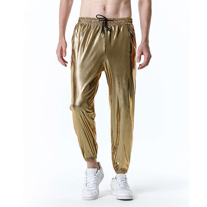 Fashion Beauty Strip Gilded Leggings