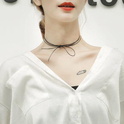 Women's Korean Style Short Neckband Necklace