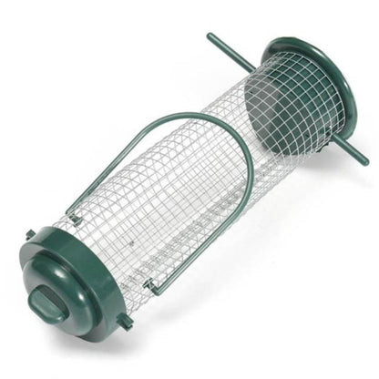 Fashionable Hanging Plastic Mesh Bird Feeder - Medium Size