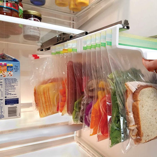 Food Zip-bag Storage   Bag Hanging Storage Holder
