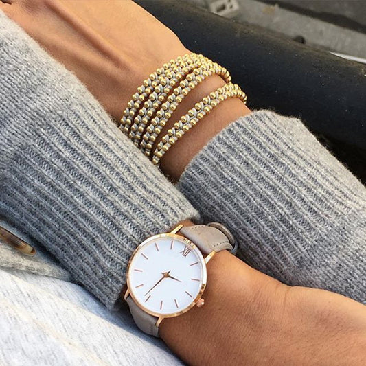 Frosty Women's Textile Strap Watch