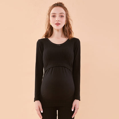 Autumn clothes and trousers suit for pregnant women