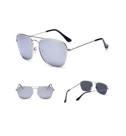 Metallic Real Polarized Sunglasses for Men and Women