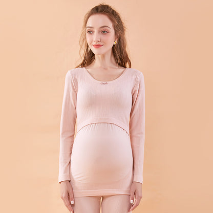 Autumn clothes and trousers suit for pregnant women