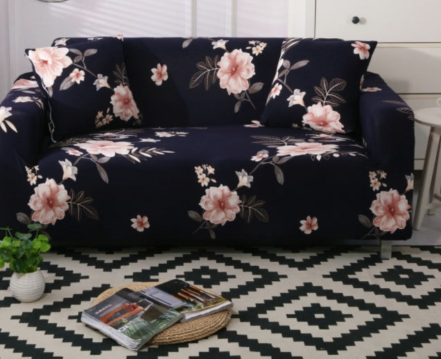 The elastic sofa dust cover covers the sofa cover