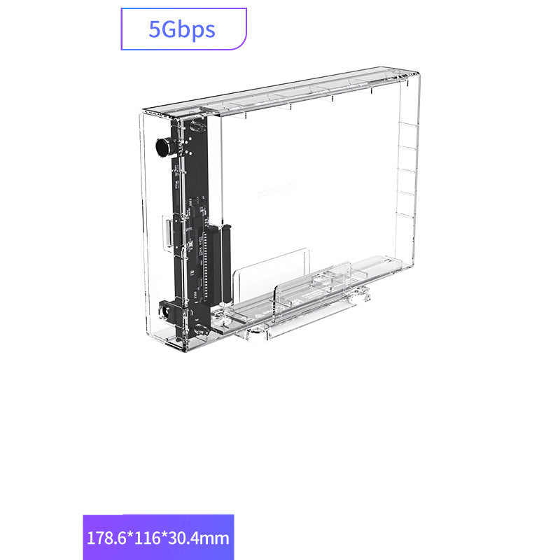 3.5inch Dual Disk Raid Hard Disk Cartridge Array USB3.0