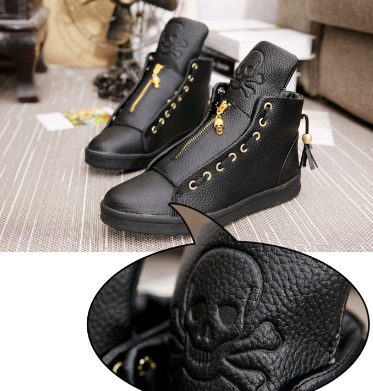 hoe high shoes men's shoes sports shoes men's new fashion tide men's casual shoes