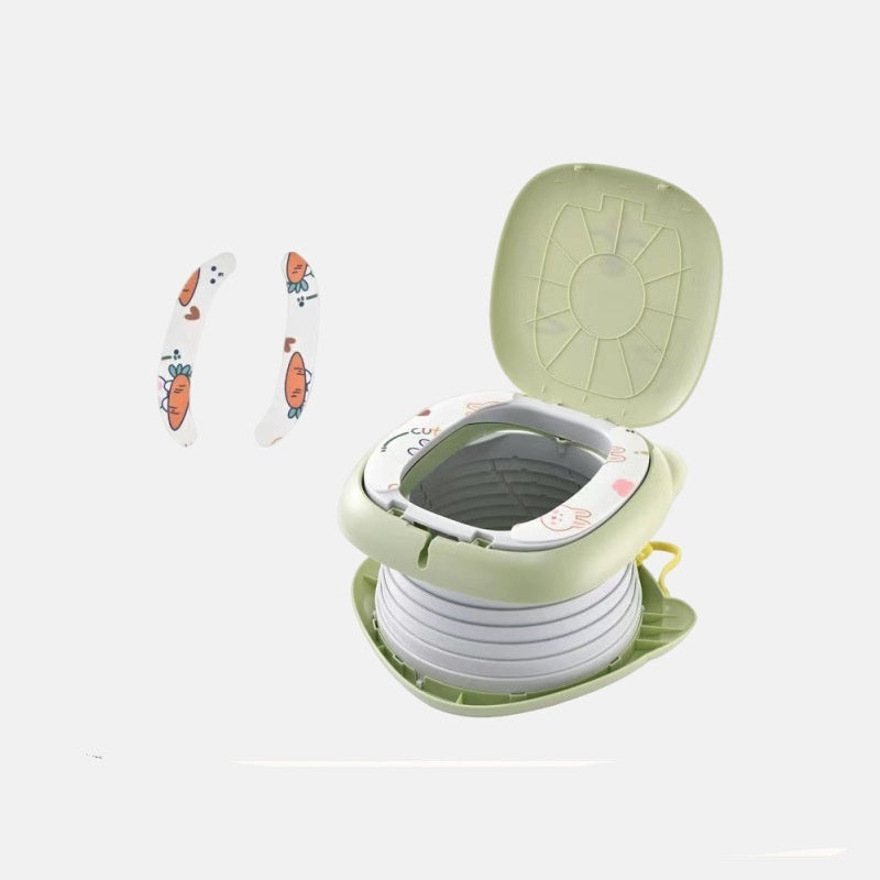 Children’s Outdoor Portable Car-Foldable Toilet Seat