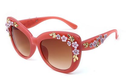 Women’s Flower Frame Sunglasses