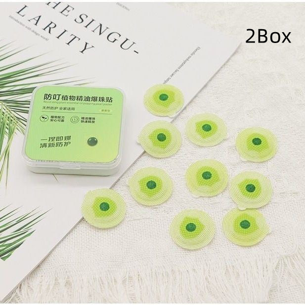 Explosion Beads Mosquito Repellent Patch Anti-mosquito Plaster Military Training Outdoor Carry Carry