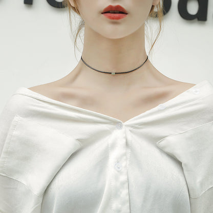 Women's Korean Style Short Neckband Necklace
