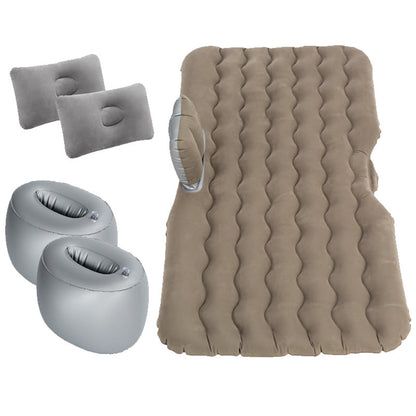 Inflatable Car Mattress - Camping Air Mattress with Pillows