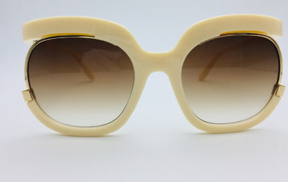 Cat Eye Half Frame Flying Sunglasses for Women