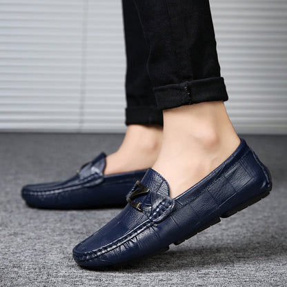 Low-top leather shoes casual shoes