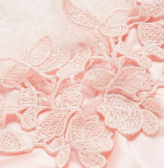 Summer Lace Nightdress – Elegant Strap Pajamas for Women