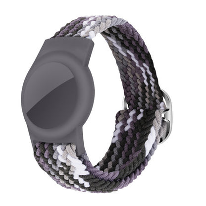 Airtag Kids Wristband - Soft Shell Rainbow Strap for Apple Airtag