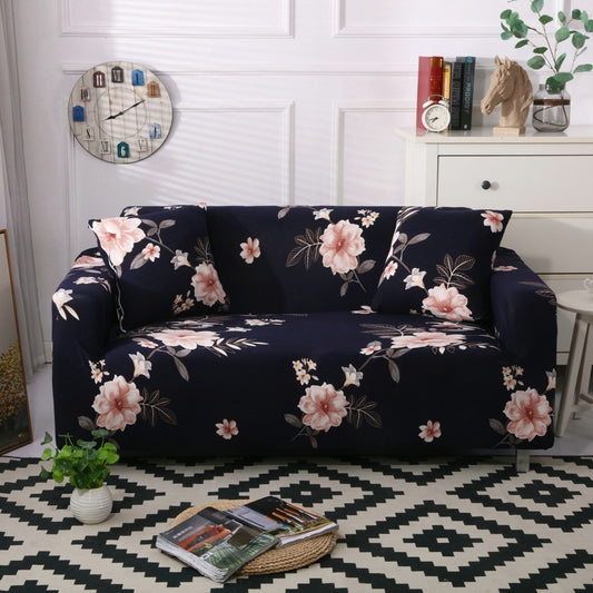 The elastic sofa dust cover covers the sofa cover
