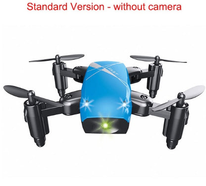 Micro Foldable RC Drone - 3D Bearing Steering Wheel Remote Control Quadcopter
