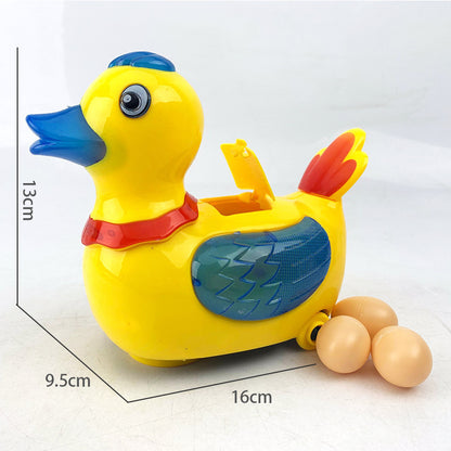 Little Hen Who Can Walk And Lay Eggs Electric Universal Baby Toy