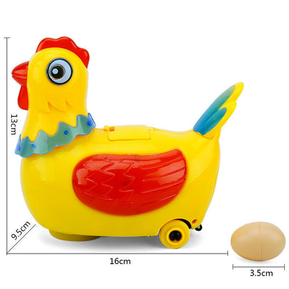 Little Hen Who Can Walk And Lay Eggs Electric Universal Baby Toy